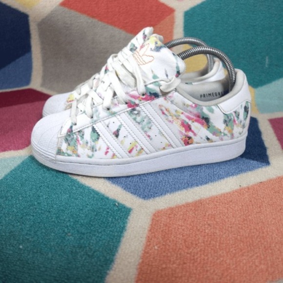 adidas Superstar 'Watercolor' Multi-Color Men's Size‎ 6